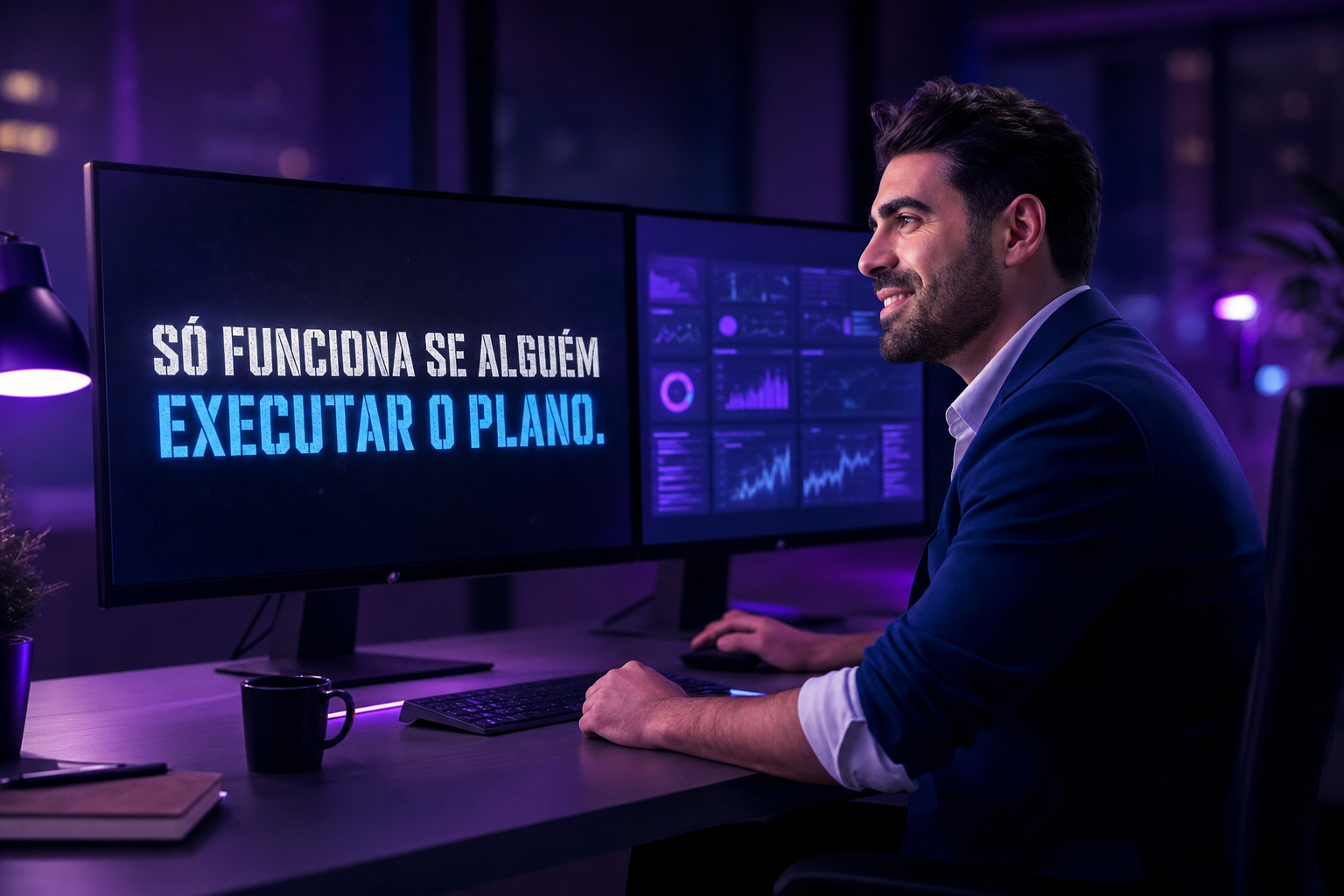 Uma consultoria de marketing digital só resulta se alguém executar o plano