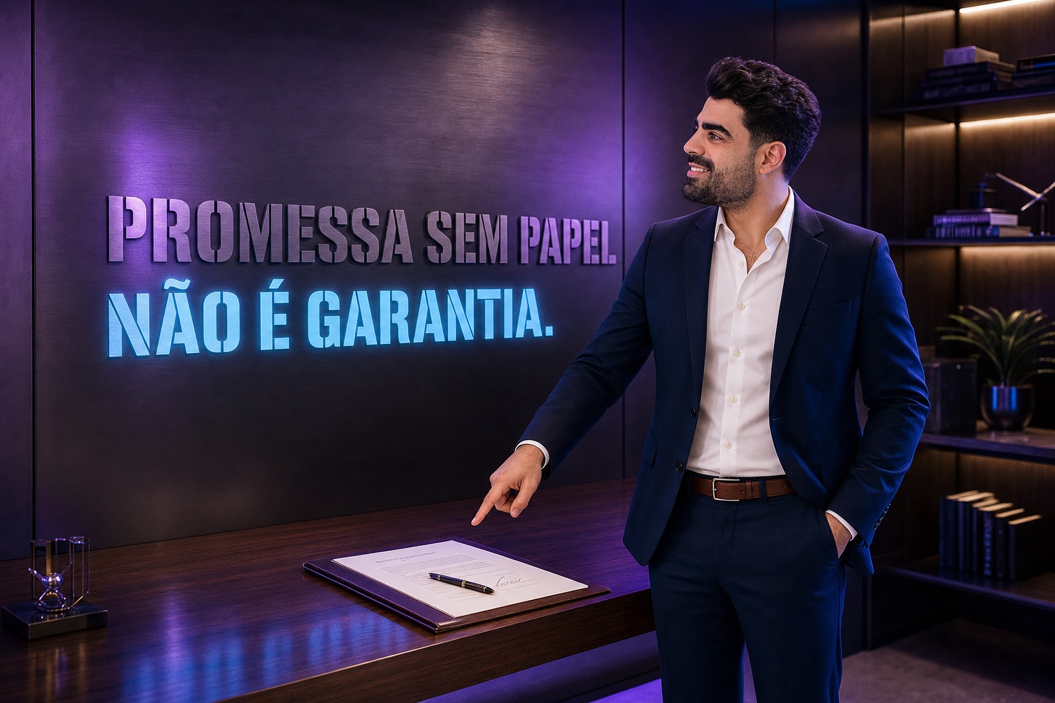 Garantia por escrito ao escolher uma agência de marketing digital: promessa sem papel não é garantia