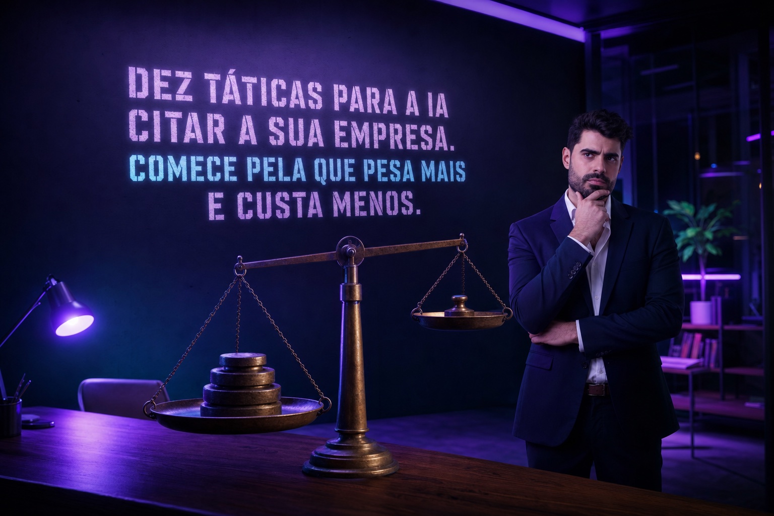 Aparecer nas respostas de IA: dez táticas, comece pela que pesa mais e custa menos